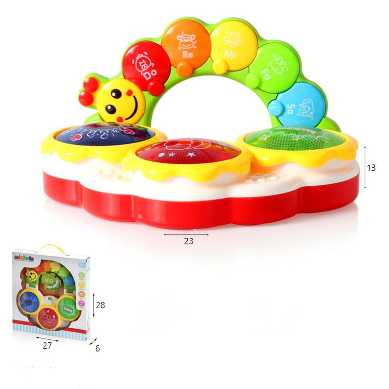 תוף לחיצה מאיר ומנגן