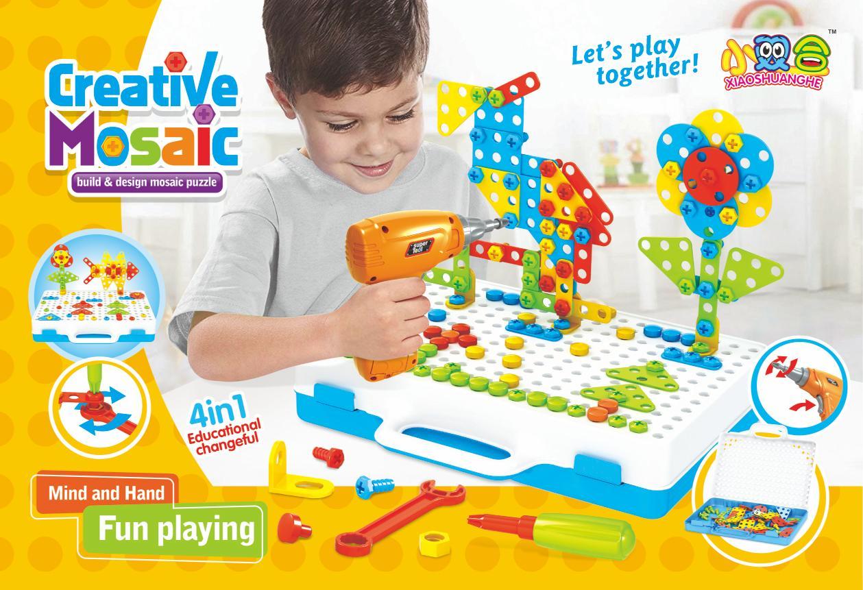 משחק מברגה 237 חלקים-zrizi toys