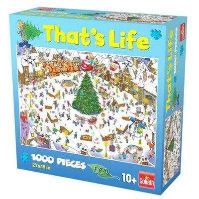 פאזל 1000 חלקים חג המולד-zrizi toys
