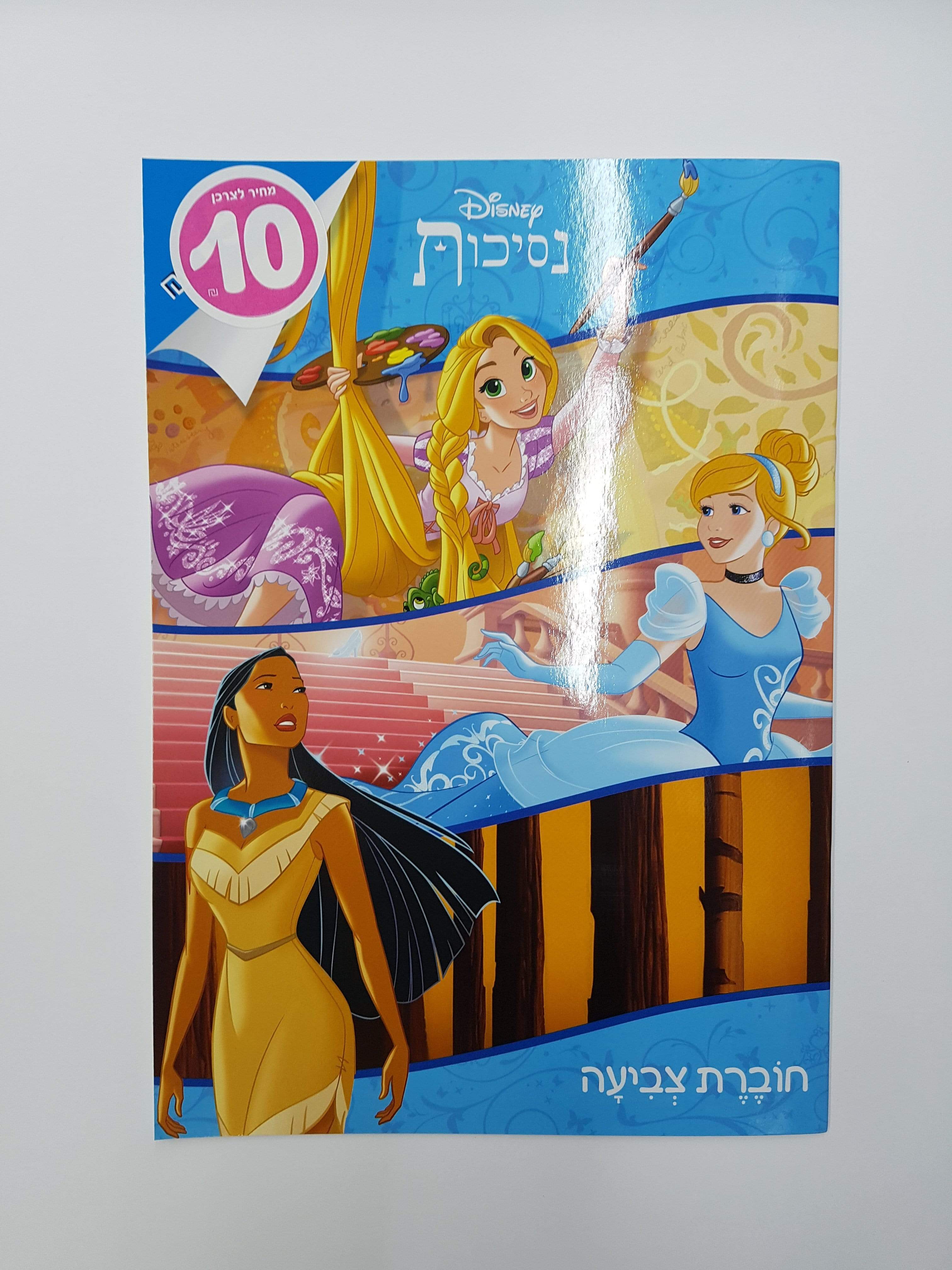 חוברת צביעה גדולה נסיכות-zrizi toys