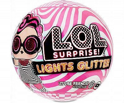 בובת לול גליטר זוהרת בחושך LOL Glitter