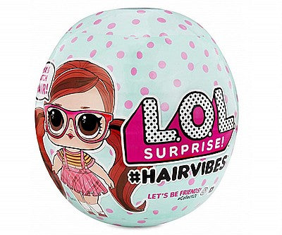 בובת לול שיער מקורית LOL Hairvibes