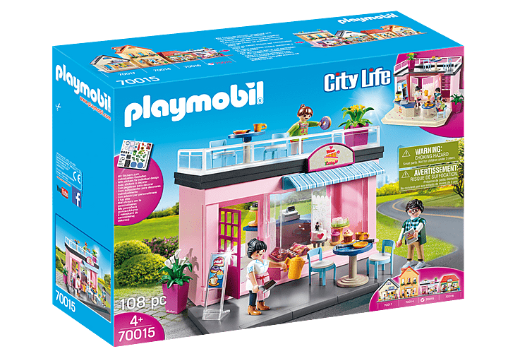 פליימוביל 70015 בית קפה - zrizi toys