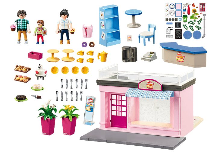 פליימוביל 70015 בית קפה - zrizi toys