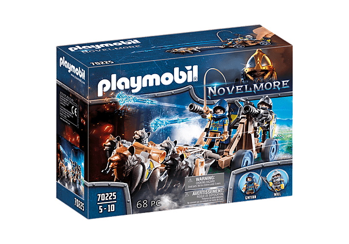 פליימוביל 70225 אבירי הזאב ותותחים - zrizi toys