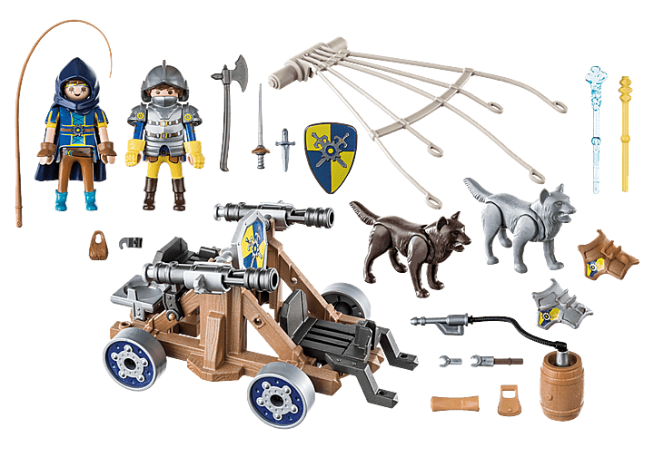 פליימוביל 70225 אבירי הזאב ותותחים - zrizi toys