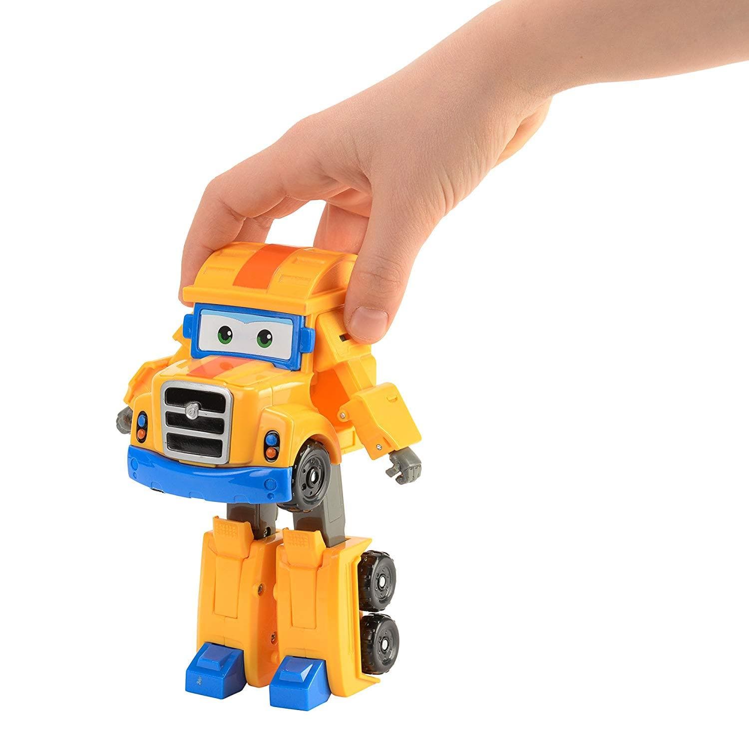 Poppa Wheels מטוס על רובוטריק גדול-zrizi toys