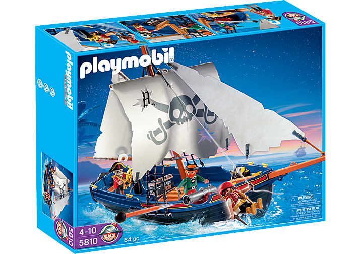 פליימוביל 5810 ספינת פיראטים מגה סט