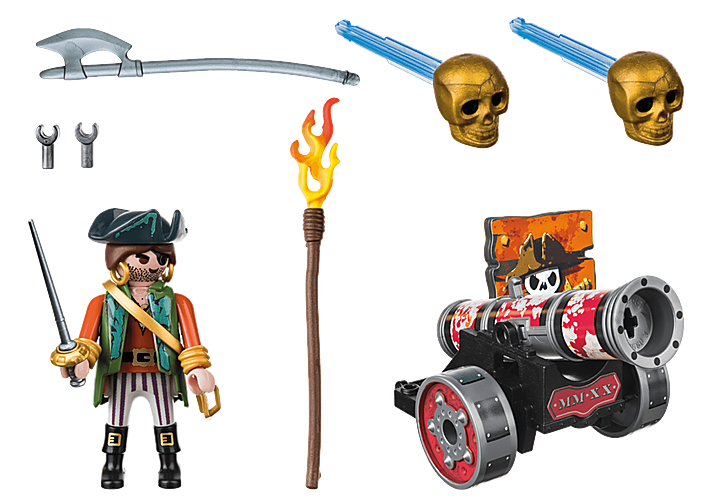 פליימוביל 70415 פיראט ותותח