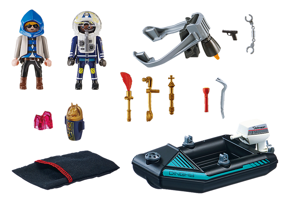 פליימוביל 70782 סירה משטרתית