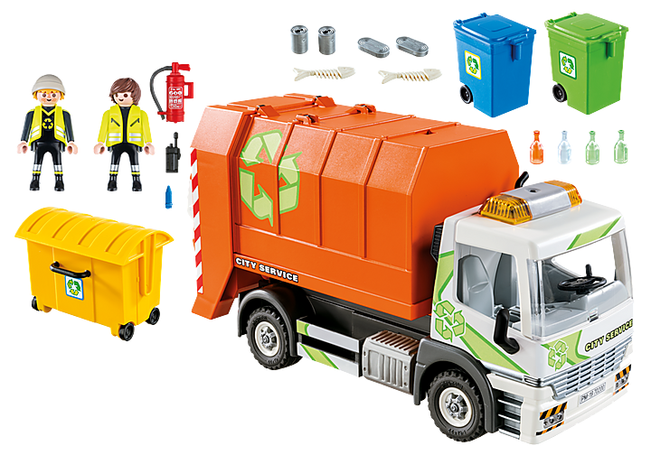 פליימוביל 70200 משאית מיחזור עם אורות