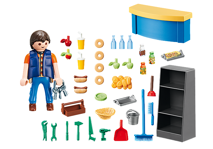 פליימוביל 9457 איש תחזוקה של בית הספר