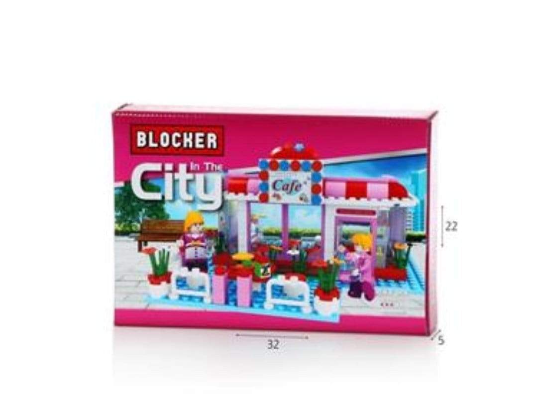 בלוקר בית קפה 243 חלקים-zrizi toys
