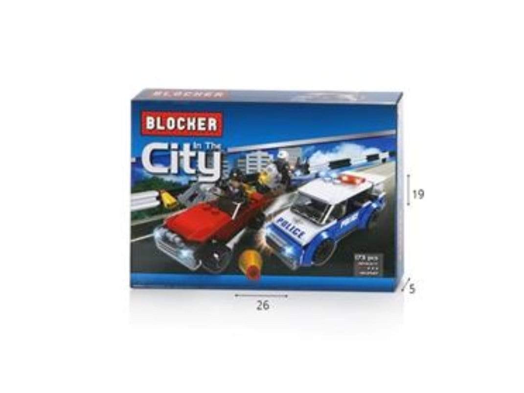 בלוקר משטרה 173 חלקים-zrizi toys