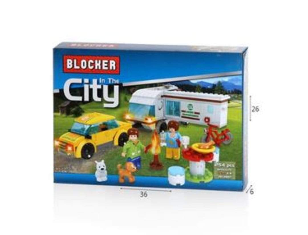 בלוקר קמפינג 254 חלקים-zrizi toys
