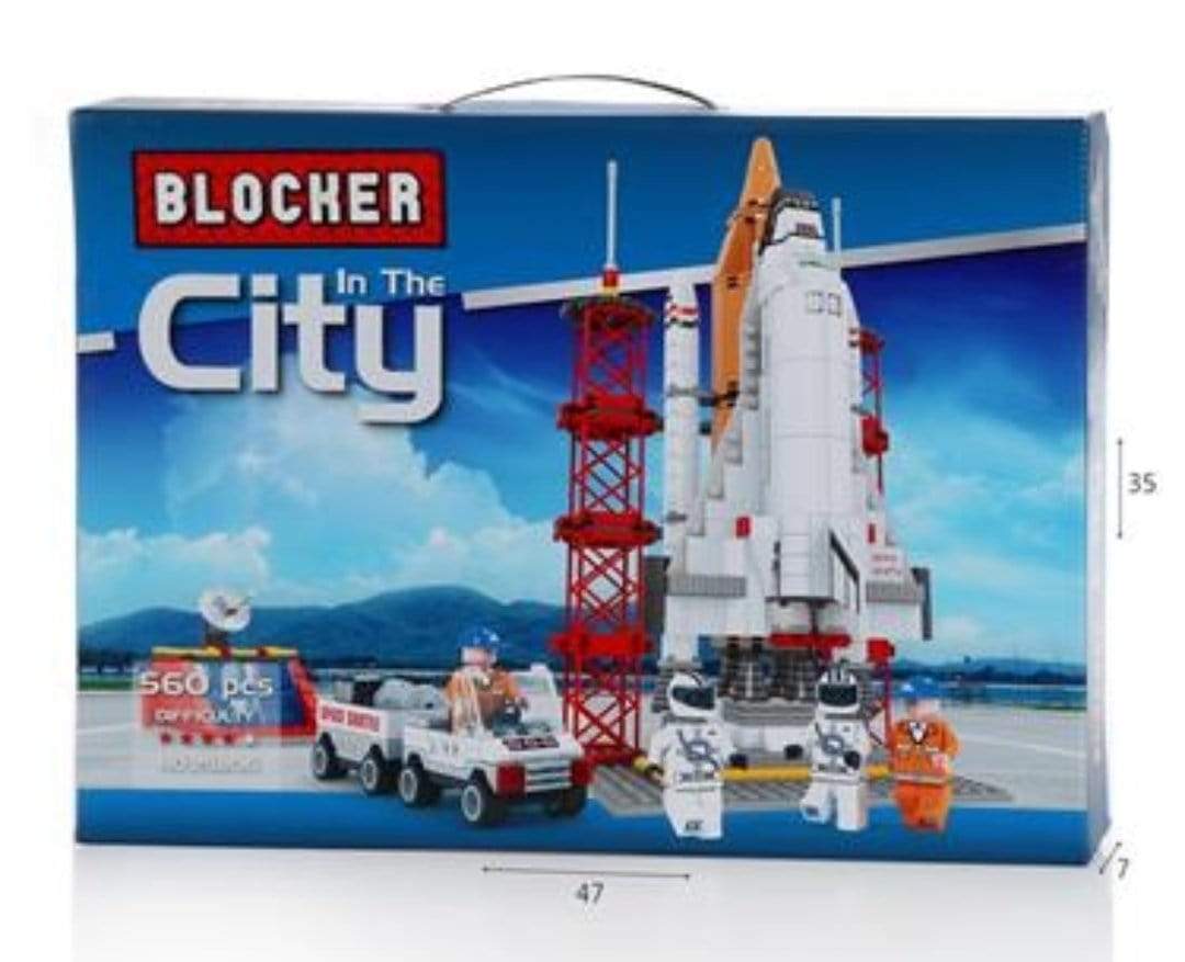 בלוקר מעבורת חלל 560 חלקים-zrizi toys