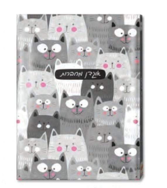 אוגדן למחברות חתולים - zrizi toys