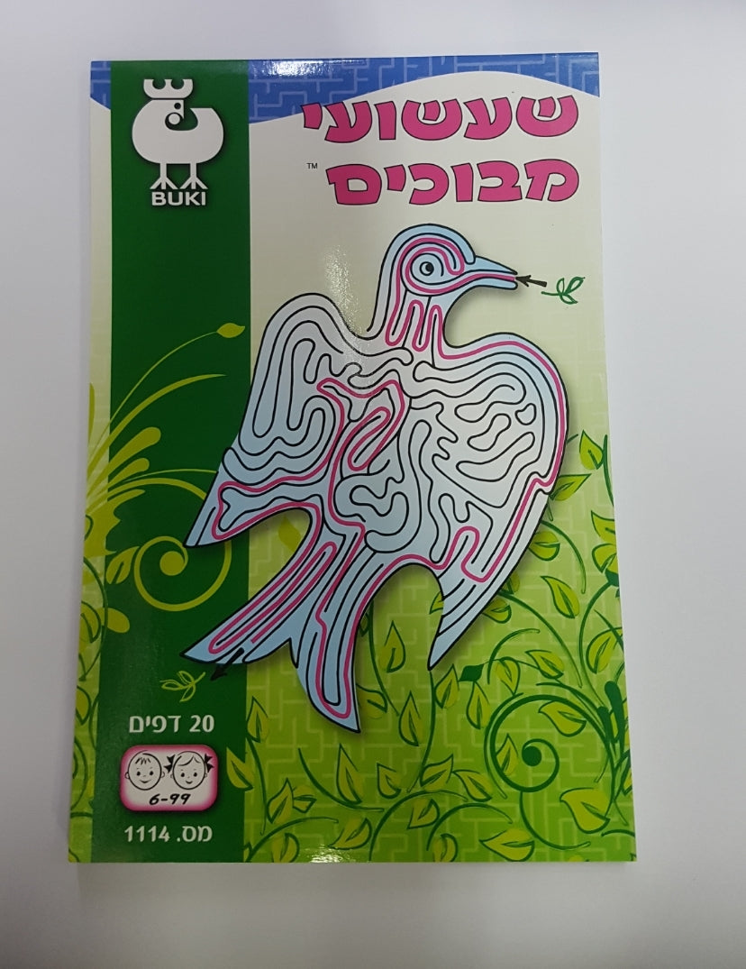 חוברת בוקי שעשועי מבוכים