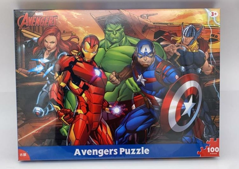 פאזל הנוקמים 100 חלקים