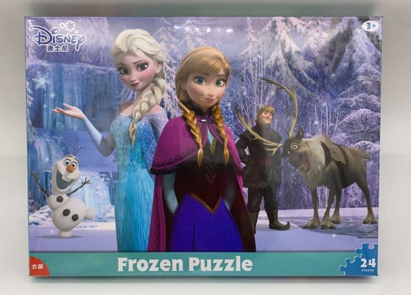פאזל אנה ואלזה פרוזן 24 חלקים