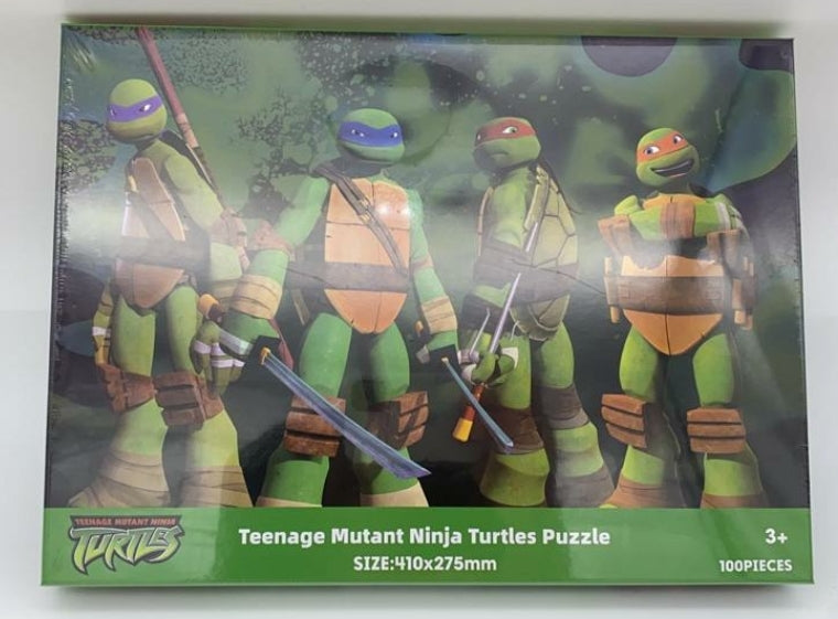 פאזל צבי הנינג'ה 100 חלקים