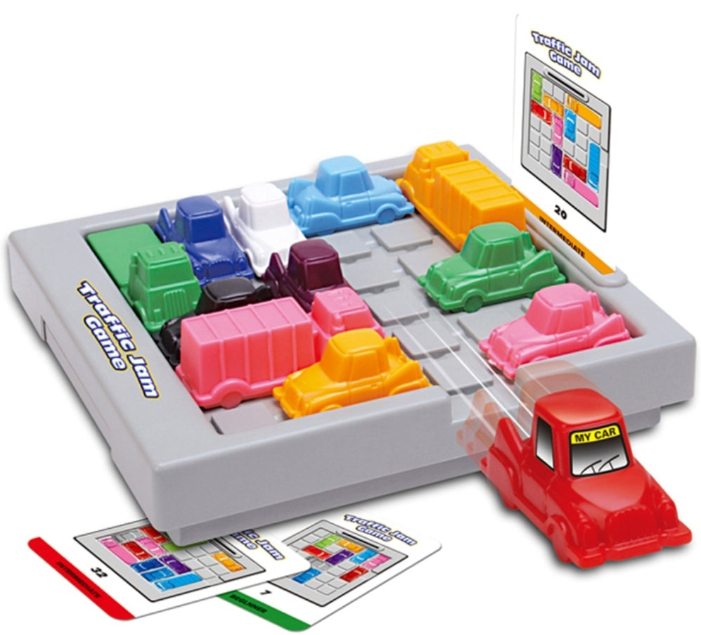 להוציא את המכונית האדומה משחק חשיבה