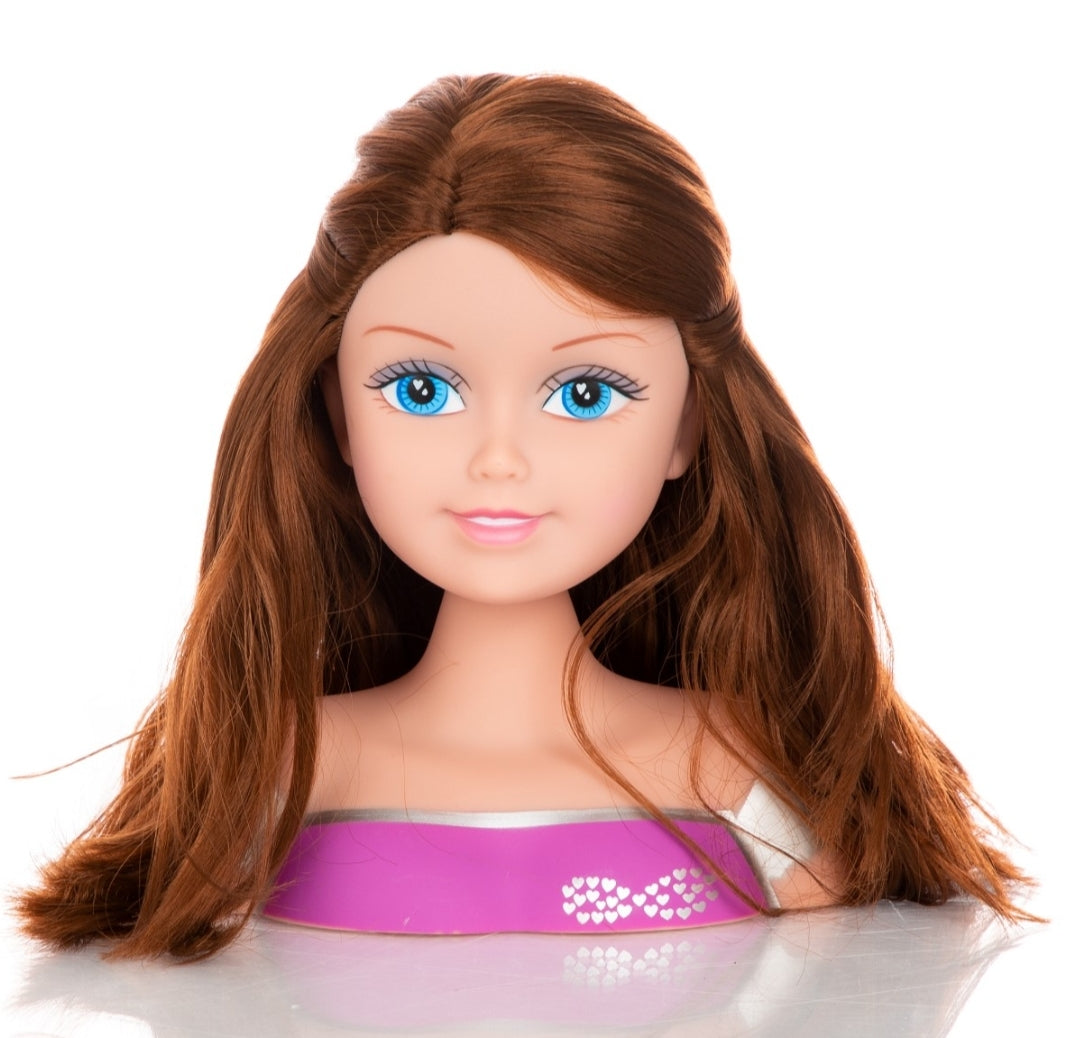 ראש בובה לעיצוב תסרוקות