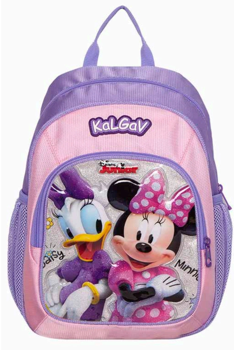 תיק גן קל גב מיני מאוס ורוד סגול