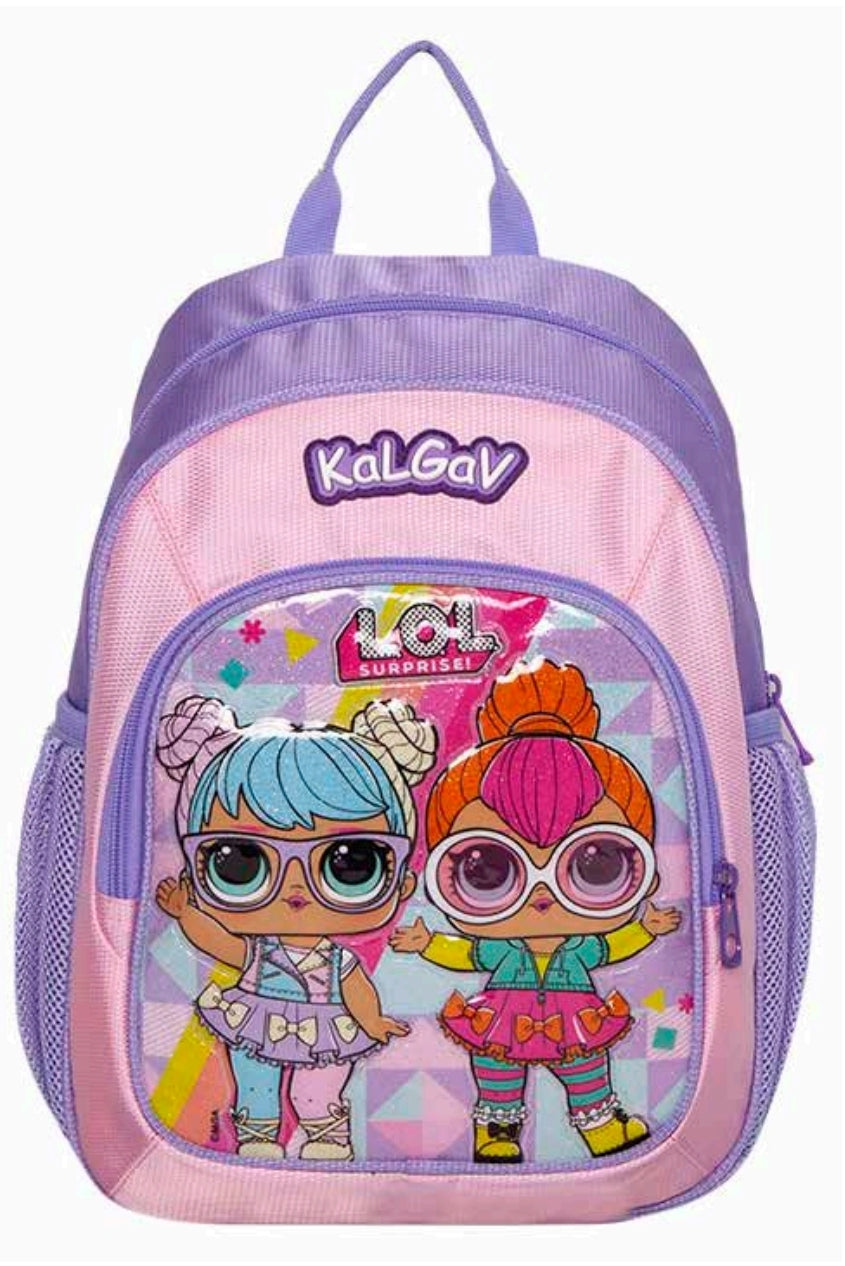 תיק גן קל גב לול lol סגול