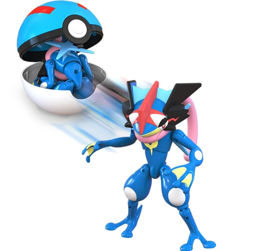 פוקימון אש גרנינג'ה עם פוכדור