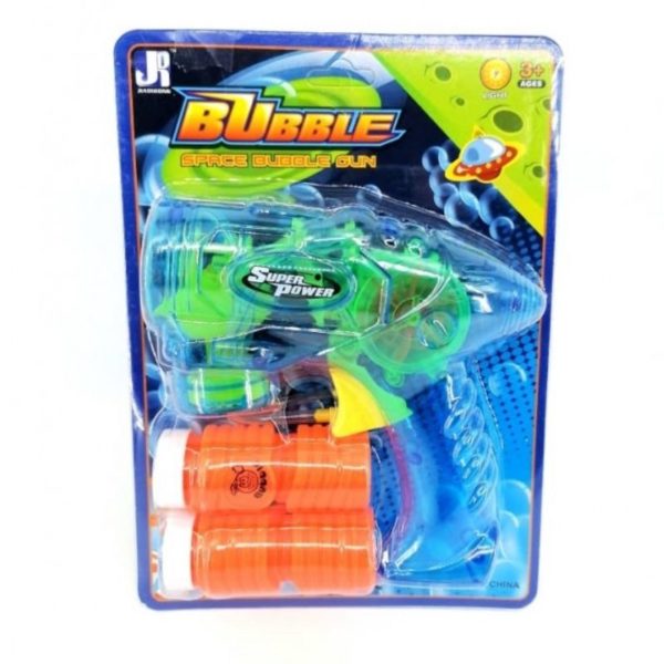 אקדח בועות סבון מכני ללא צורך בסוללות