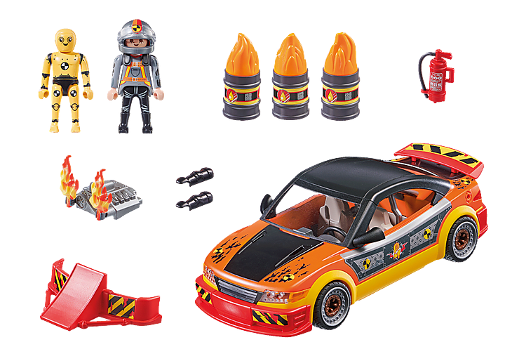 פליימוביל 70551 מכונית מירוץ פעלולים