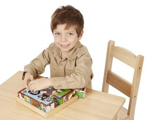 מליסה ודאג סט 16 קוביות חווה