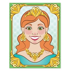 מליסה ודאג חוברת נסיכות מדבקות