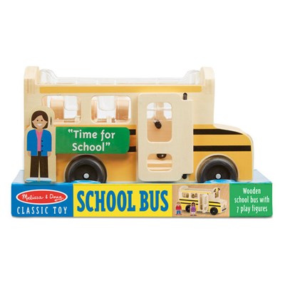 מליסה ודאג אוטובוס בית ספר מעץ