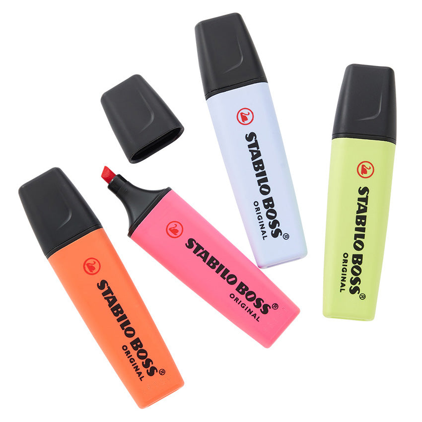 4 מרקרים סטבילו צבעי פסטל