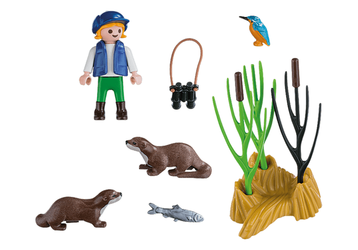 פליימוביל 5376 חוקר לוטרות-zrizi toys