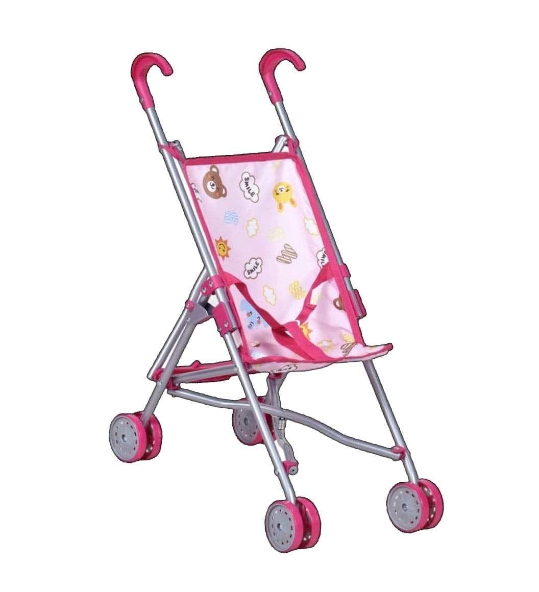 עגלה לבובה ציורים-zrizi toys