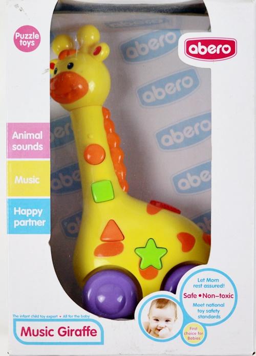 ג'ירפה מוזיקלית לפעוטות-zrizi toys