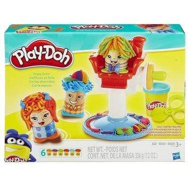 בצק לילדים פליידו play doh תספורות מטורפות