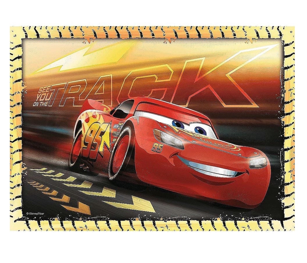 פאזל ספידי מקווין סט 4 פאזלים