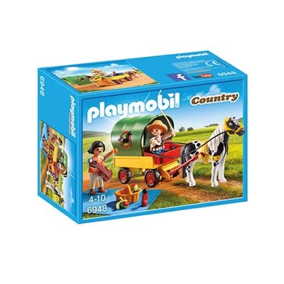 פליימוביל פיקניק עם כרכרה וסוס 6948 - Zakumstock