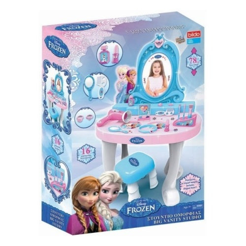 שידת איפור עם כסא פרוזן אנה ואלזה