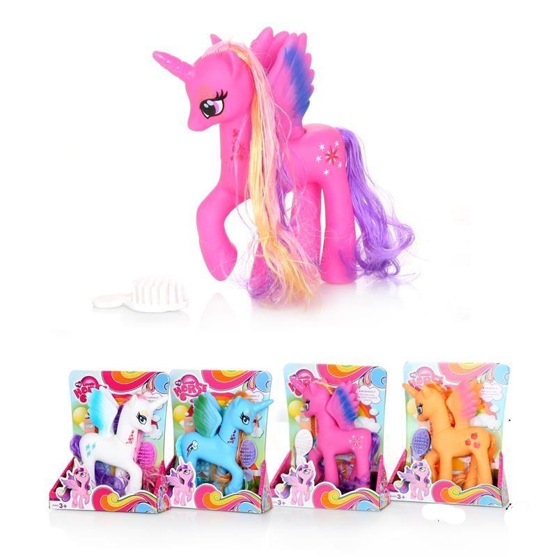 בובת חד קרן עם מסרק-zrizi toys