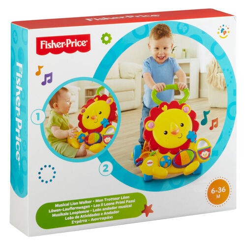 הליכון מוזיקלי לפעוטות פישר פרייס