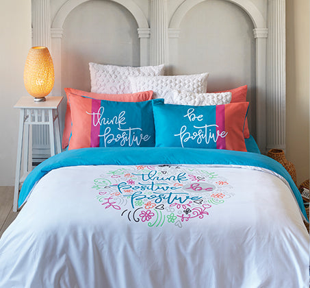 סט מצעים יחיד סאטן אל קמט אדווה