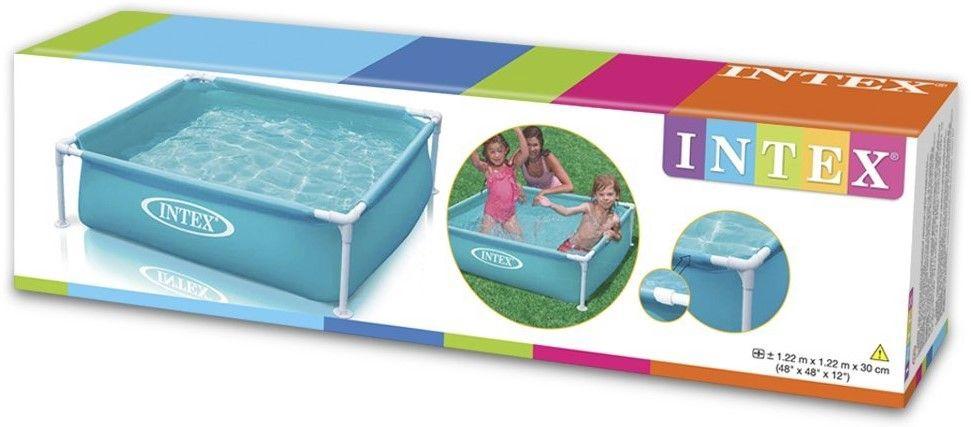 בריכת עמודים אינטקס מרובעת 1.22*122-zrizi toys