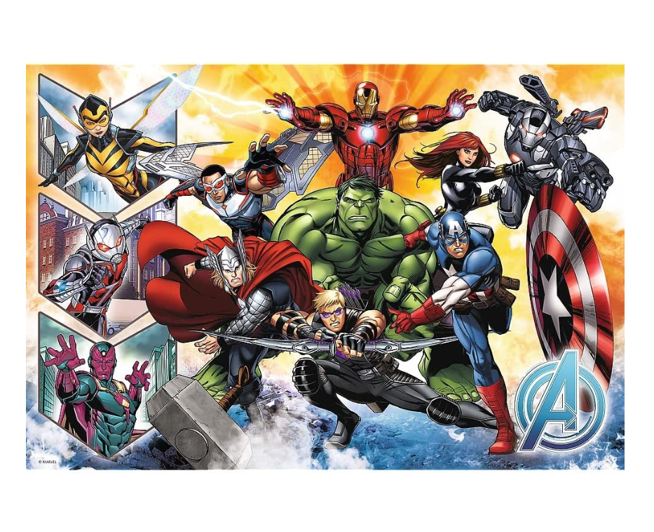 פאזל הנוקמים 100 חלקים