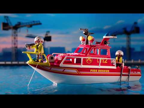 פליימוביל סירת חילוץ עם מנוע תת ימי 70147