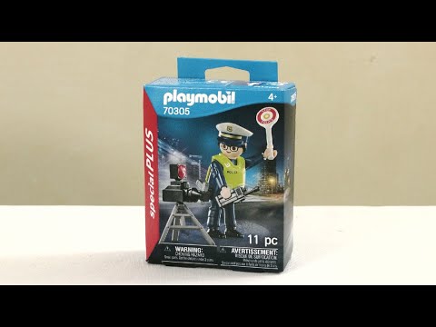 פליימוביל ספיישל פלוס שוטר עם מכמונת מהירות 70305